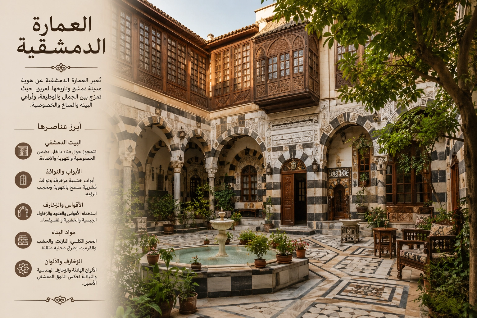 العمارة الدمشقية