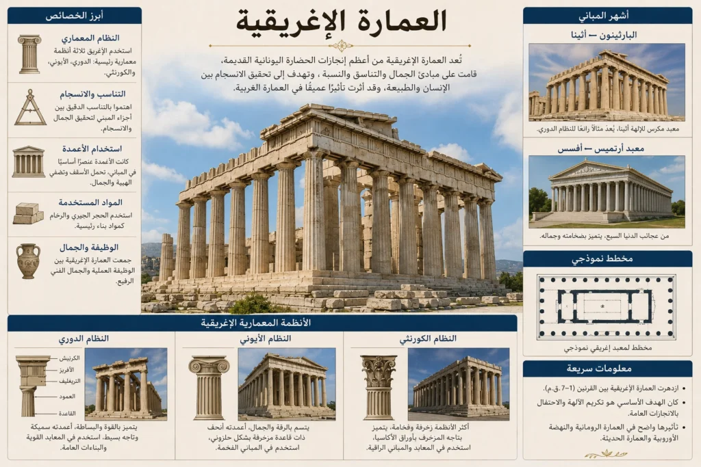 العمارة الاغريقية