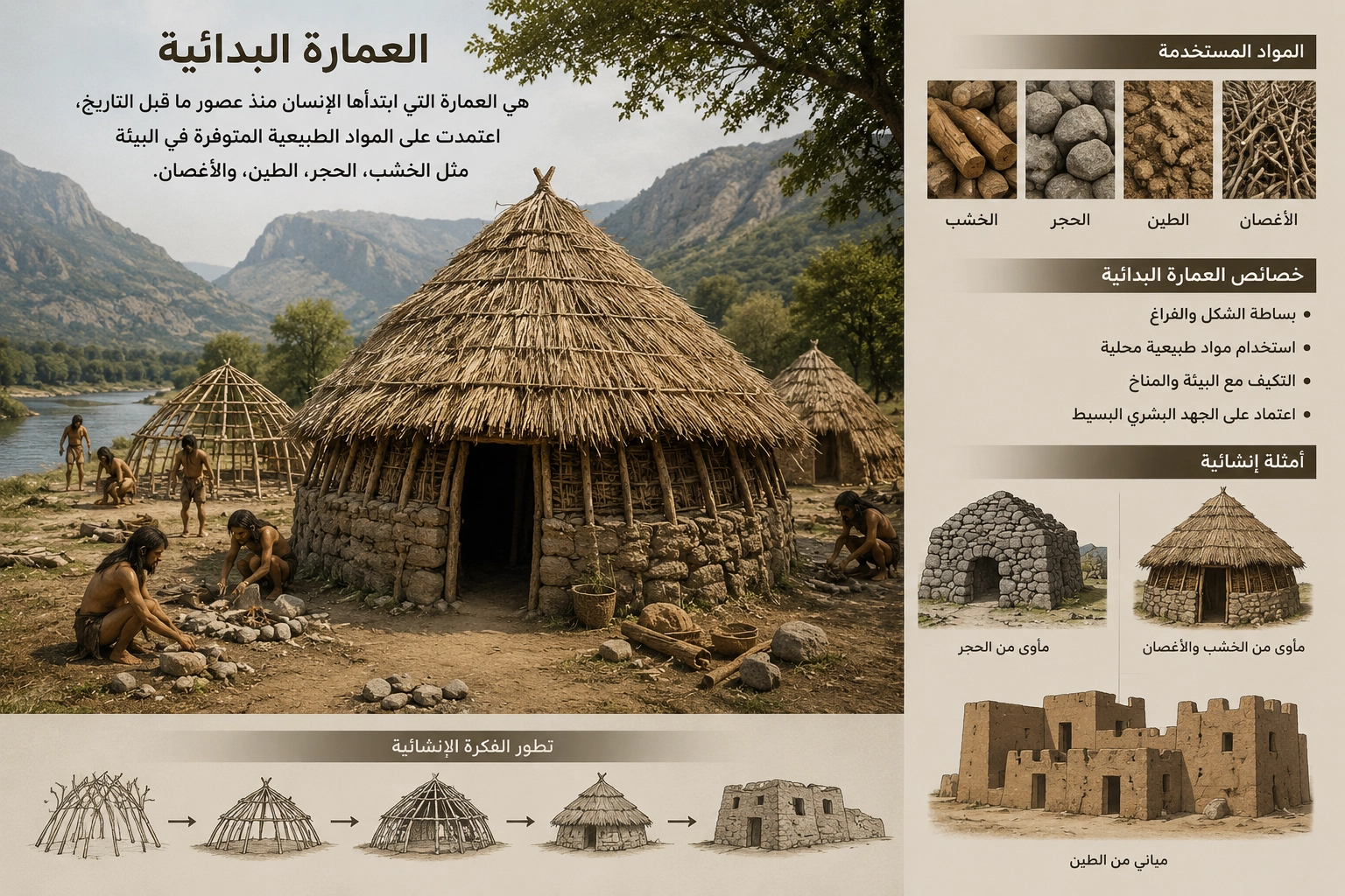 العمارة البدائية