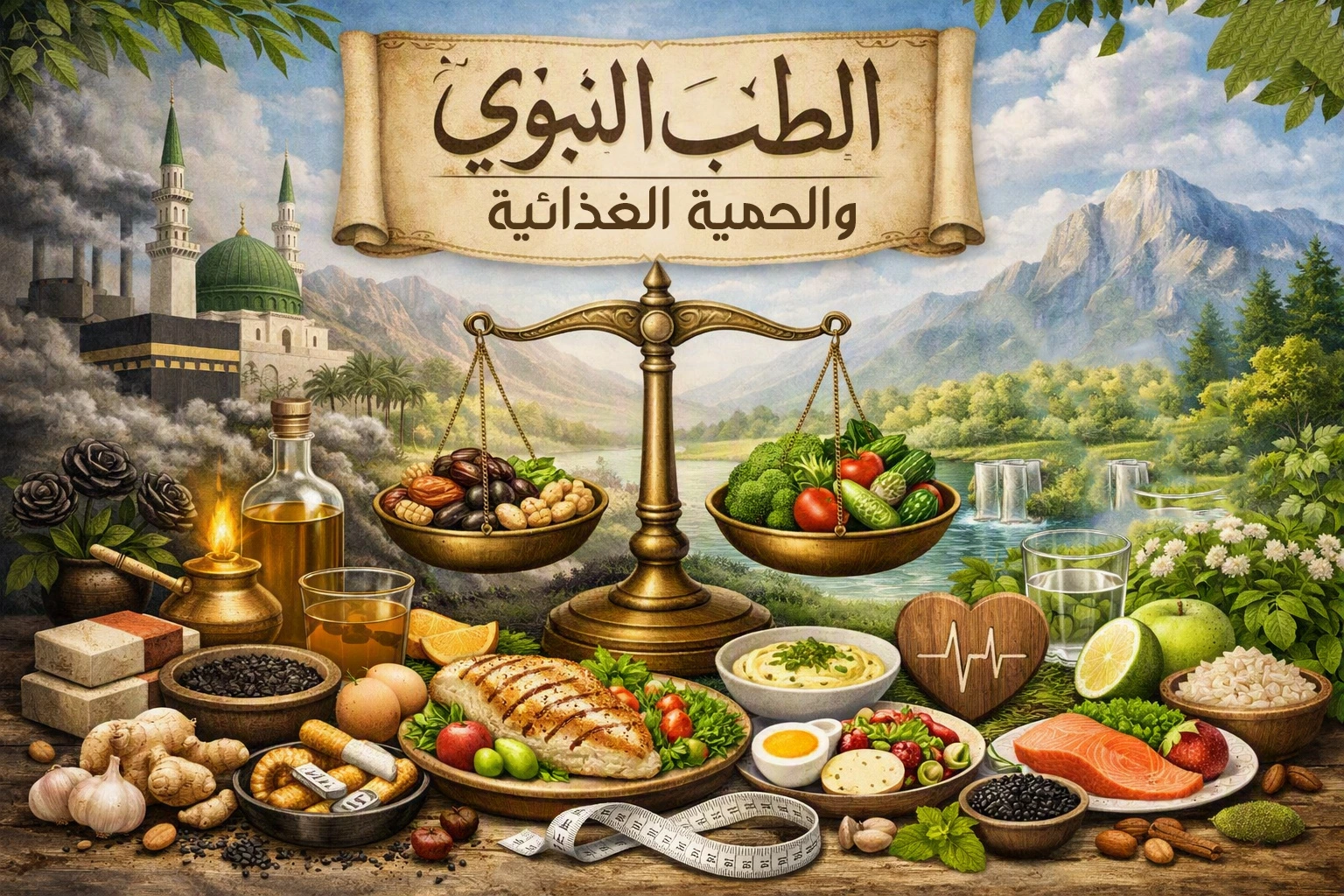 الطب النبوي الحمية الغذائية