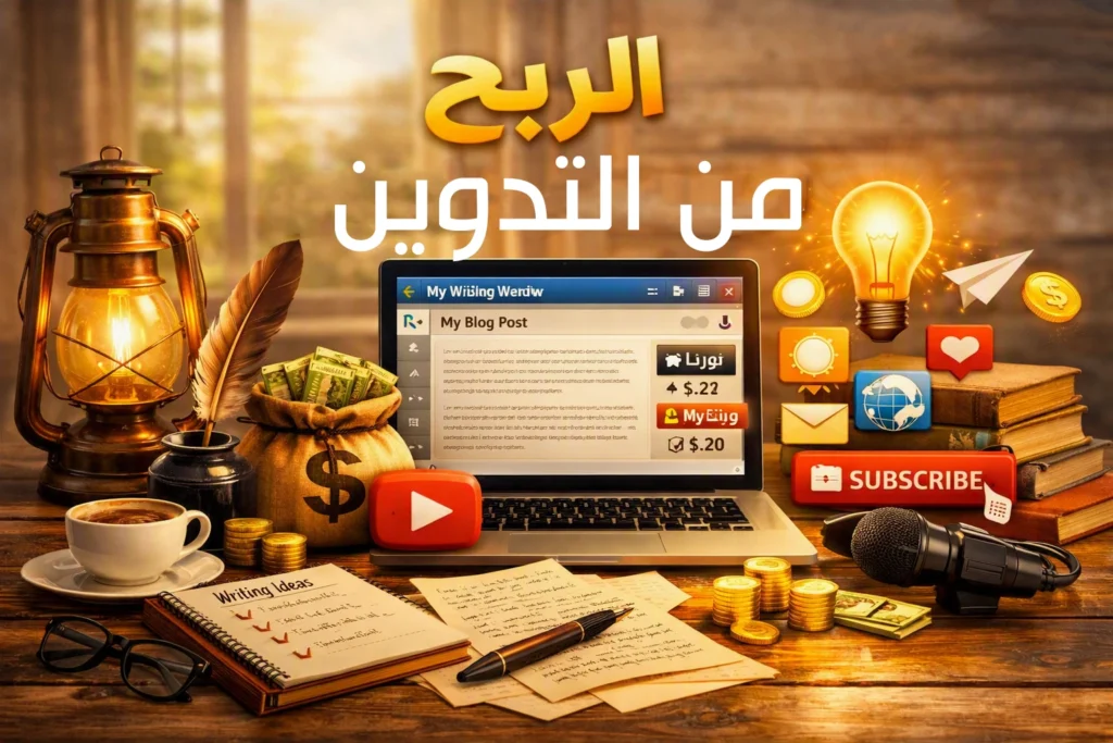 الربح من التدوين