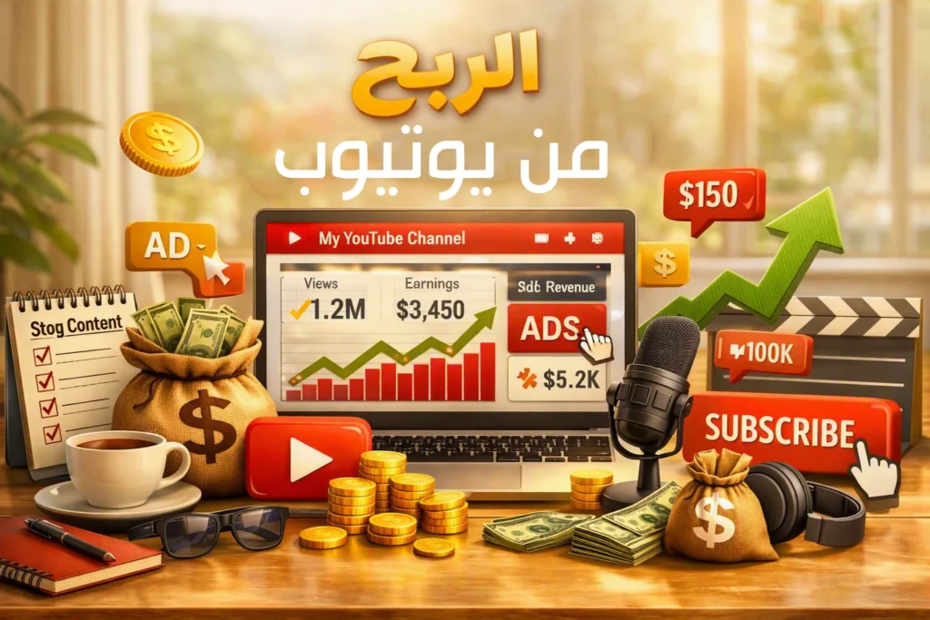 الربح من يوتيوب