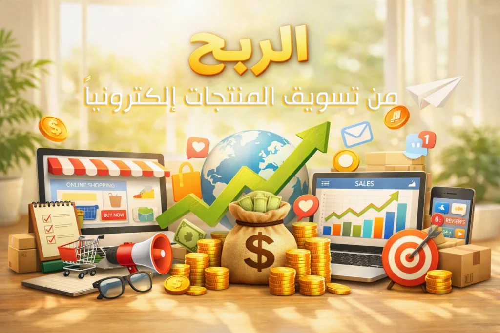الربح من تسويق المنتجات الكترونياً